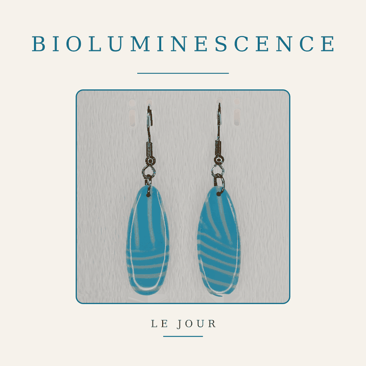 Boucles d’oreilles – Collection Bioluminescence (MP 01)