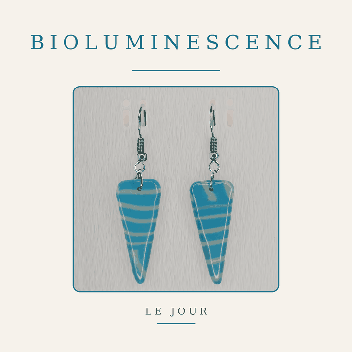 Boucles d’oreilles – Collection Bioluminescence (MP 03)