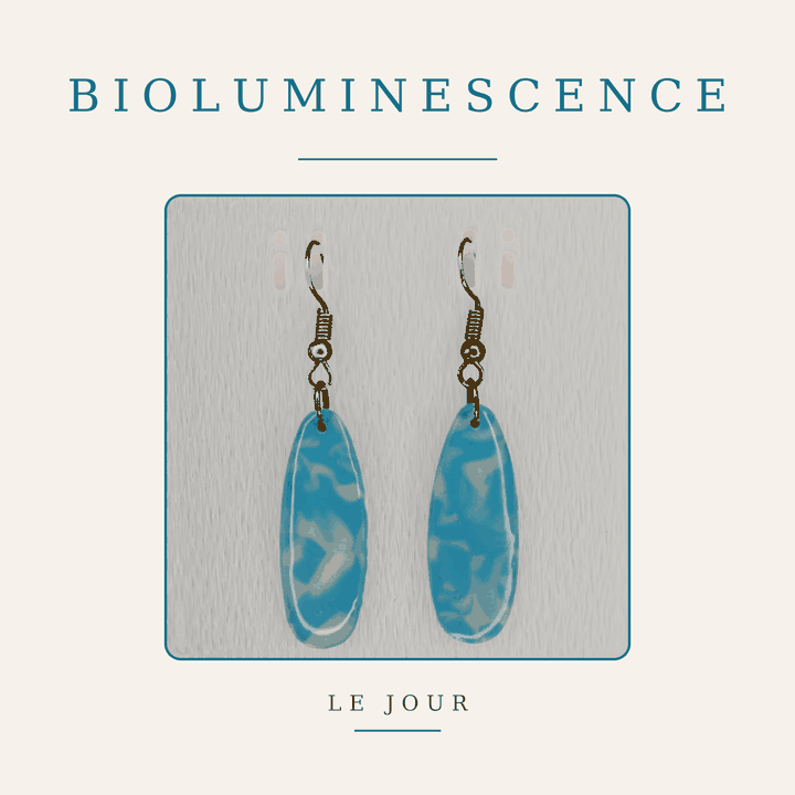 Boucles d’oreilles – Collection Bioluminescence (MP 04)