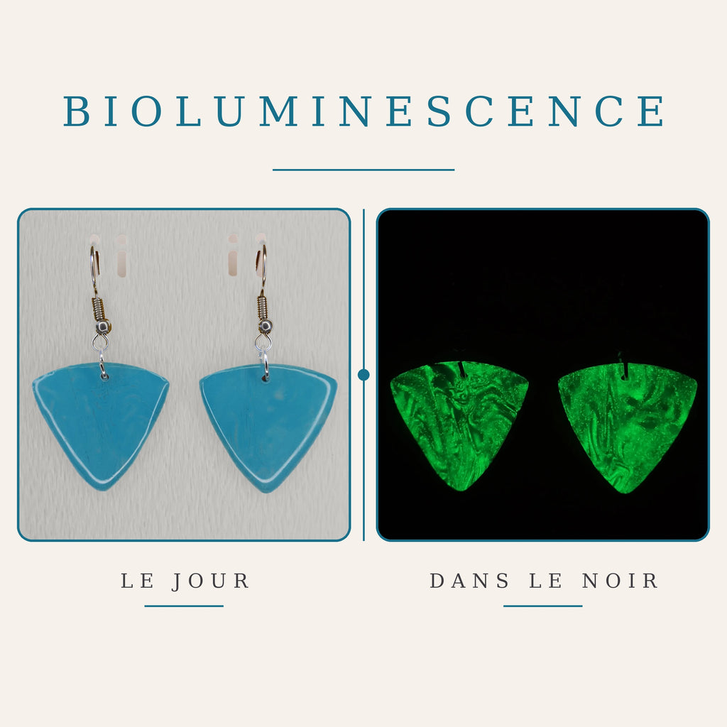 Boucles d’oreilles – Collection Bioluminescence (MP 05)
