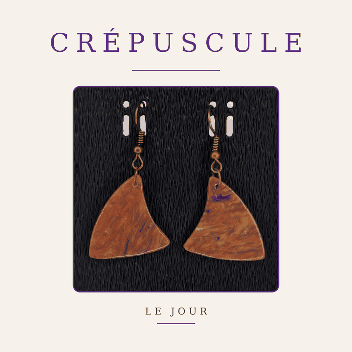 Boucles d’oreilles – Collection Crépuscule (VOP 03)