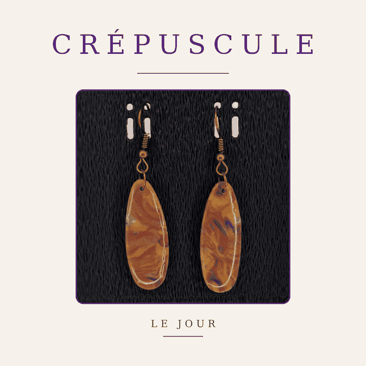 Boucles d’oreilles – Collection Crépuscule (VOP 06)