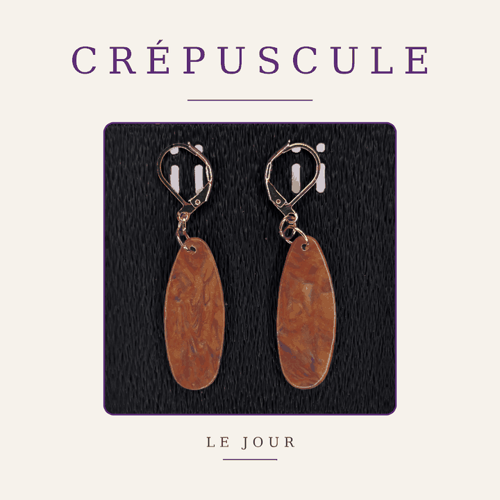 Boucles d’oreilles – Collection Crépuscule (VOP 10)