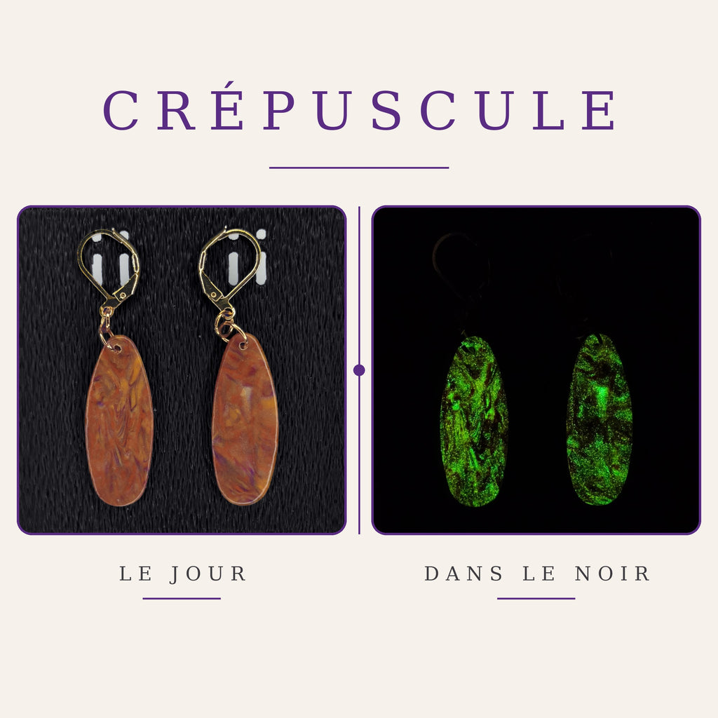 Boucles d’oreilles – Collection Crépuscule (VOP 10)
