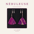Boucles d’oreilles – Collection Nébuleuse (VRO 01)