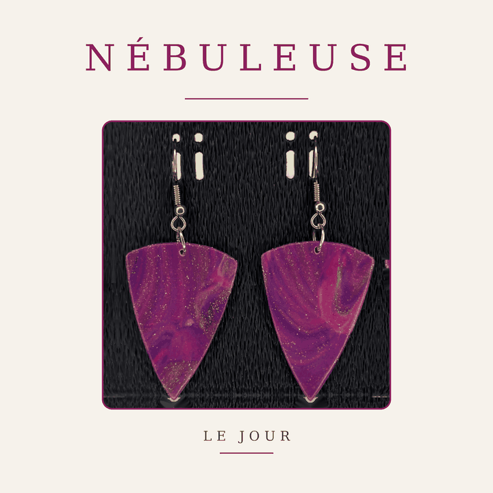 Boucles d’oreilles – Collection Nébuleuse (VRO 02)