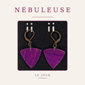 Boucles d’oreilles – Collection Nébuleuse (VRO 03)