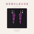 Boucles d’oreilles – Collection Nébuleuse (VRO 04)