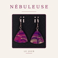 Boucles d’oreilles – Collection Nébuleuse (VRO 05)